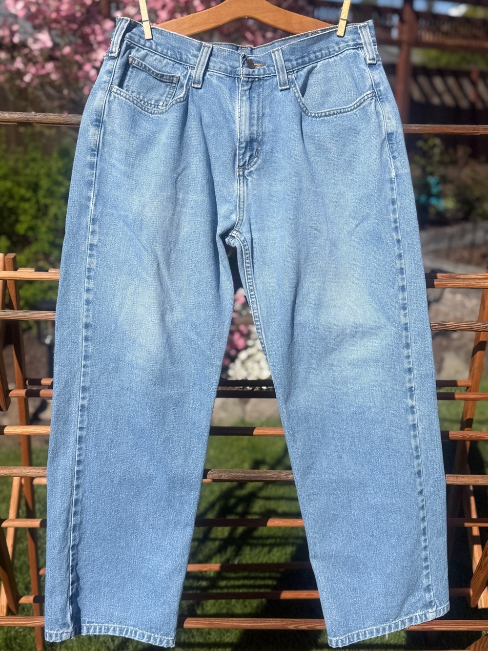 Carhartt Light Blue Relaxed Men’s Jeans